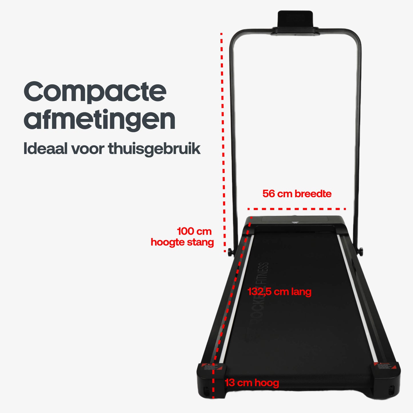 Afmetingen Rockerz loopband