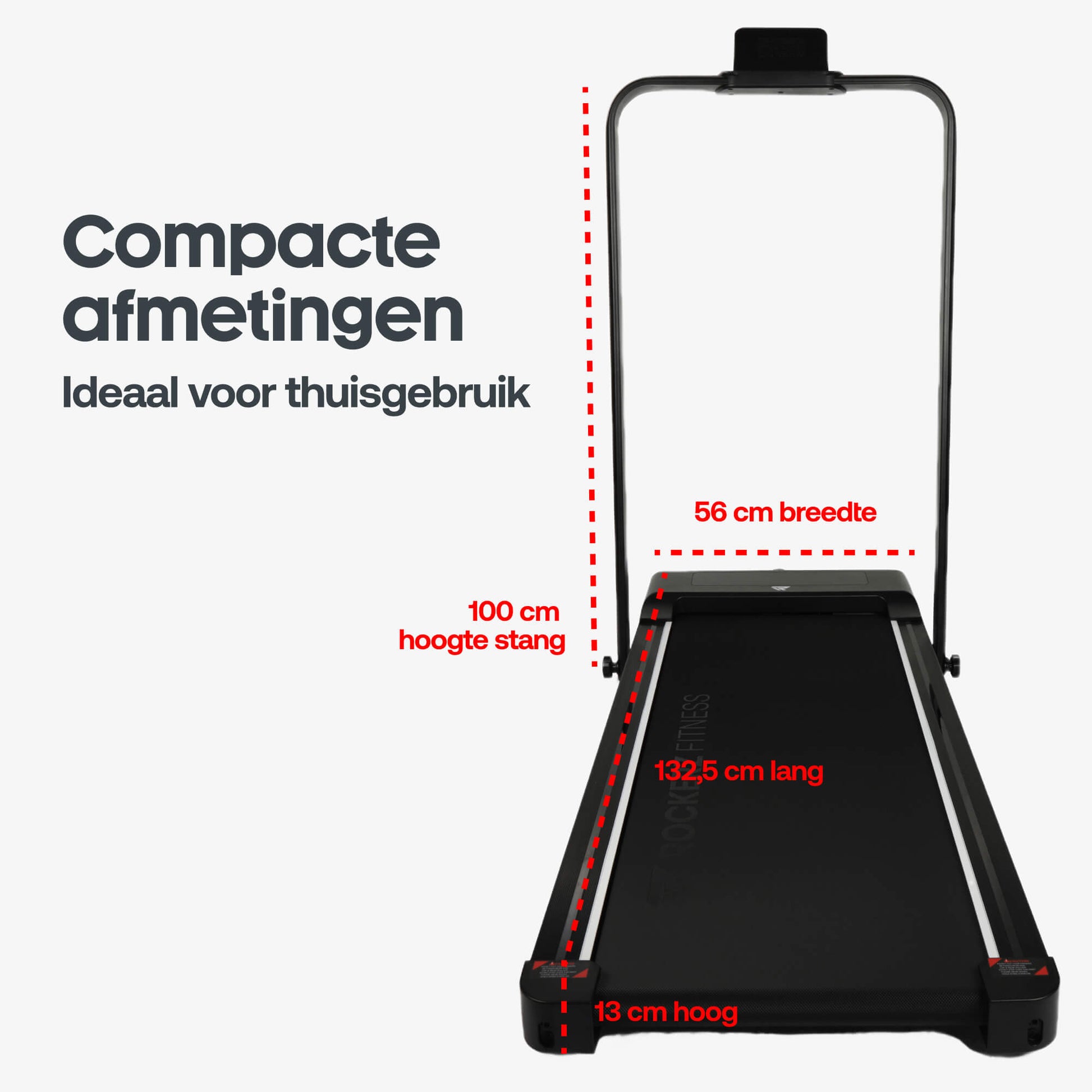 Afmetingen Rockerz loopband