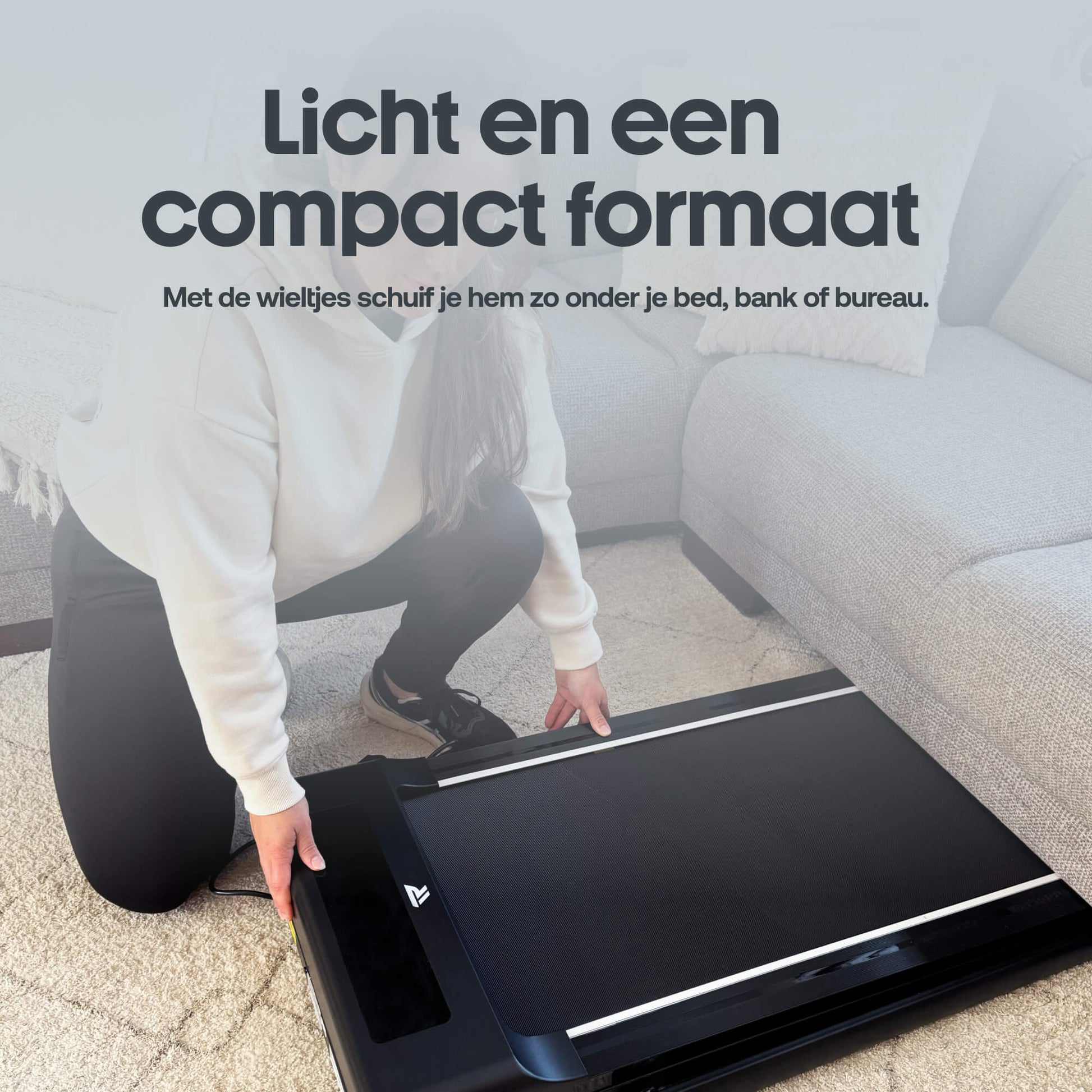 Stille en compacte loopband