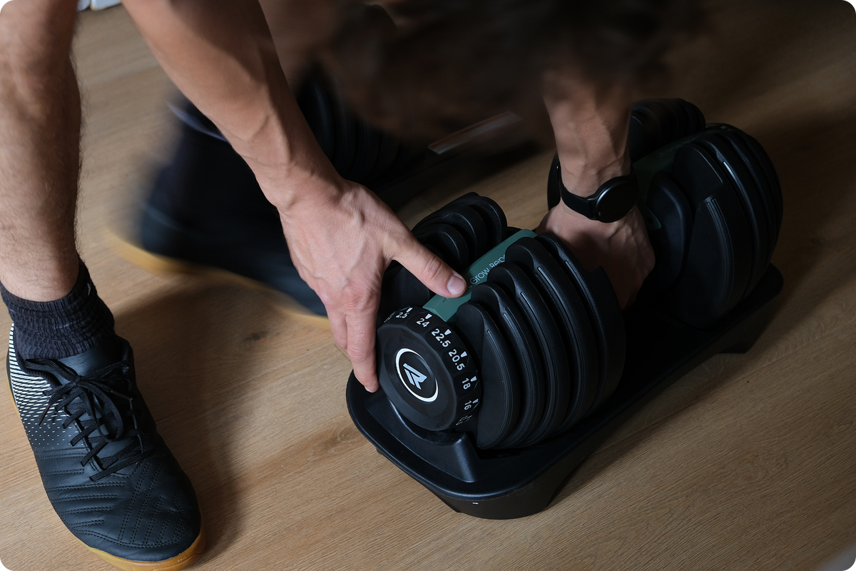 Eén dumbbell of twee: wat heb je echt nodig?