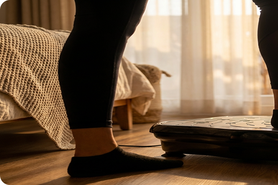 Ontdek wat de trilplaat voor jouw lichaam kan doen