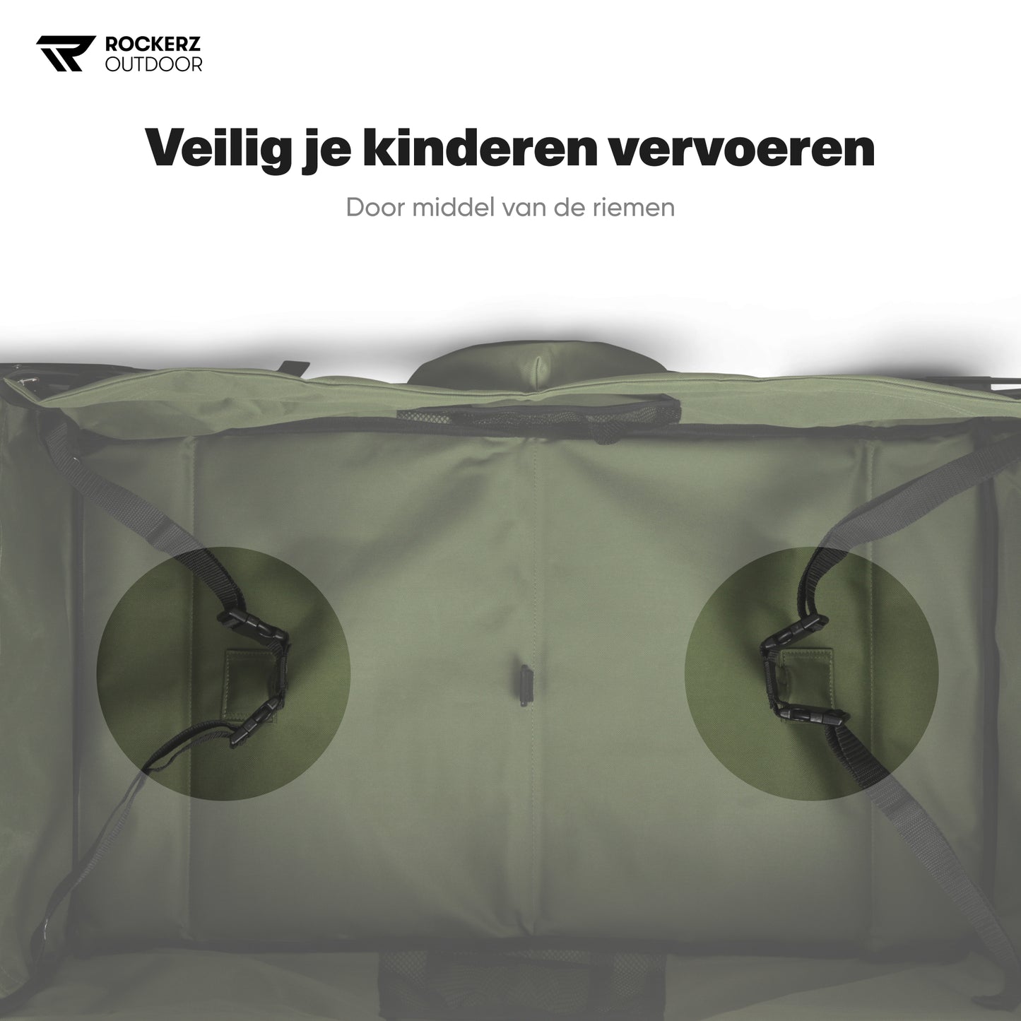 Groen, veilig je kinderen vervoeren