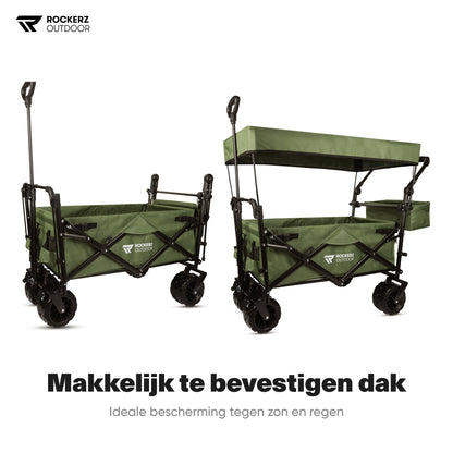 Groen, afneembaar dak