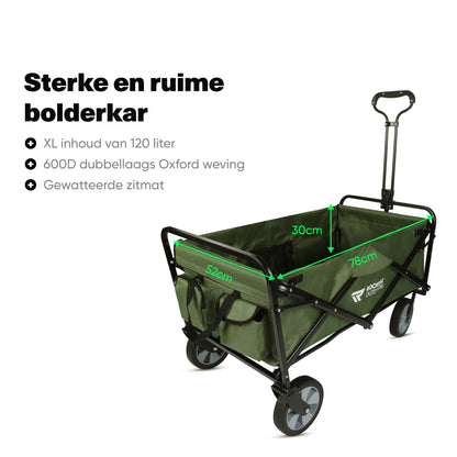 Groen, bolderkar