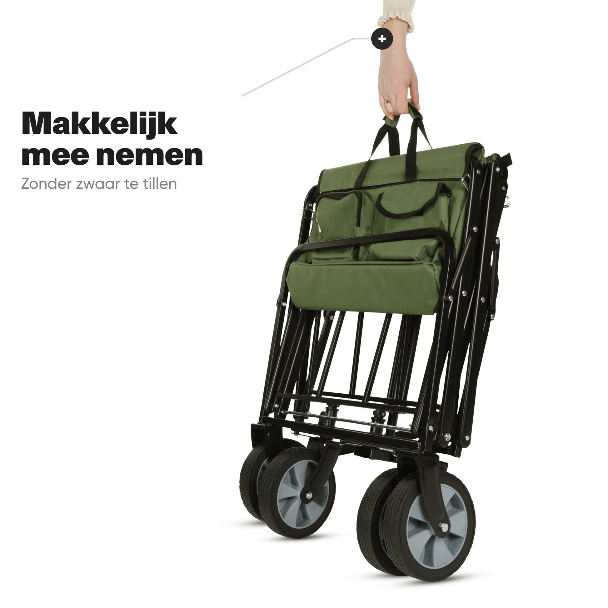 Groen, bolderkar